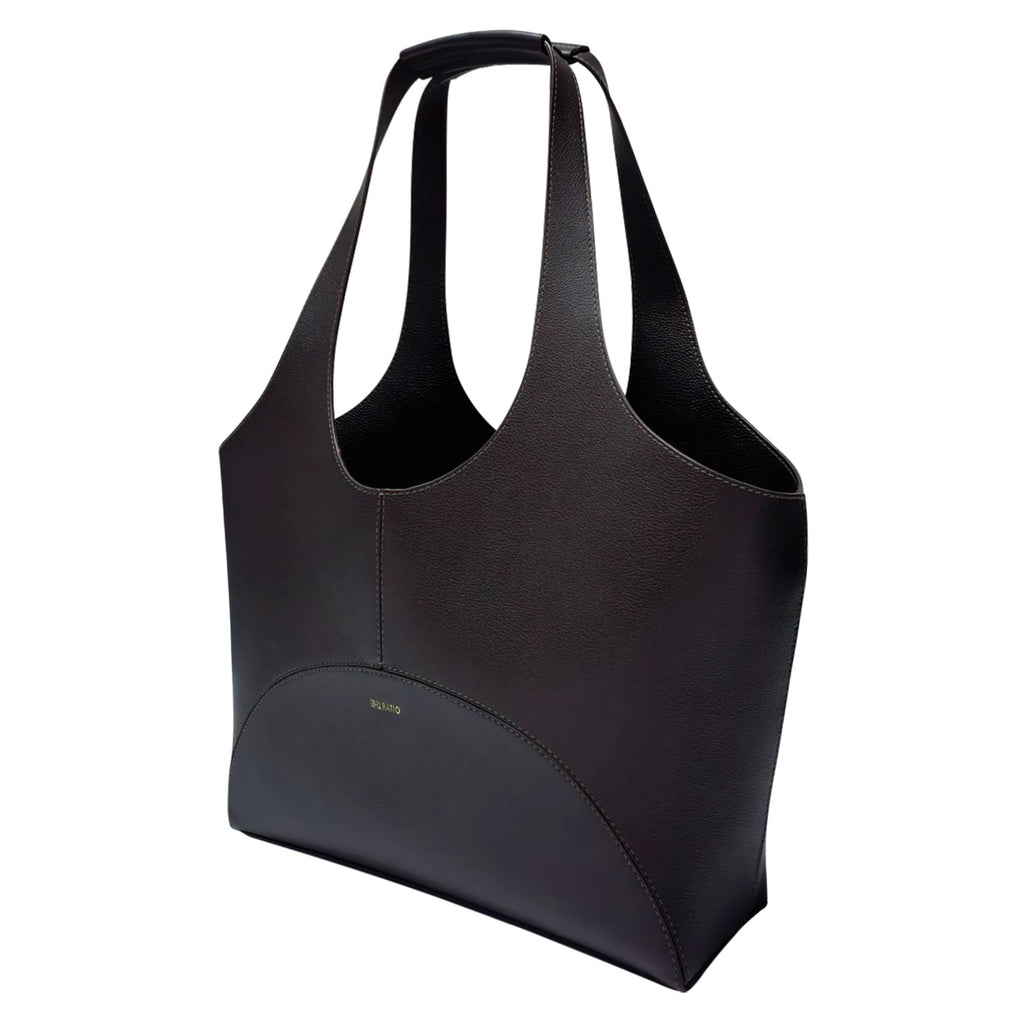 Pebble Leather Chocolate - ABUNDANCE