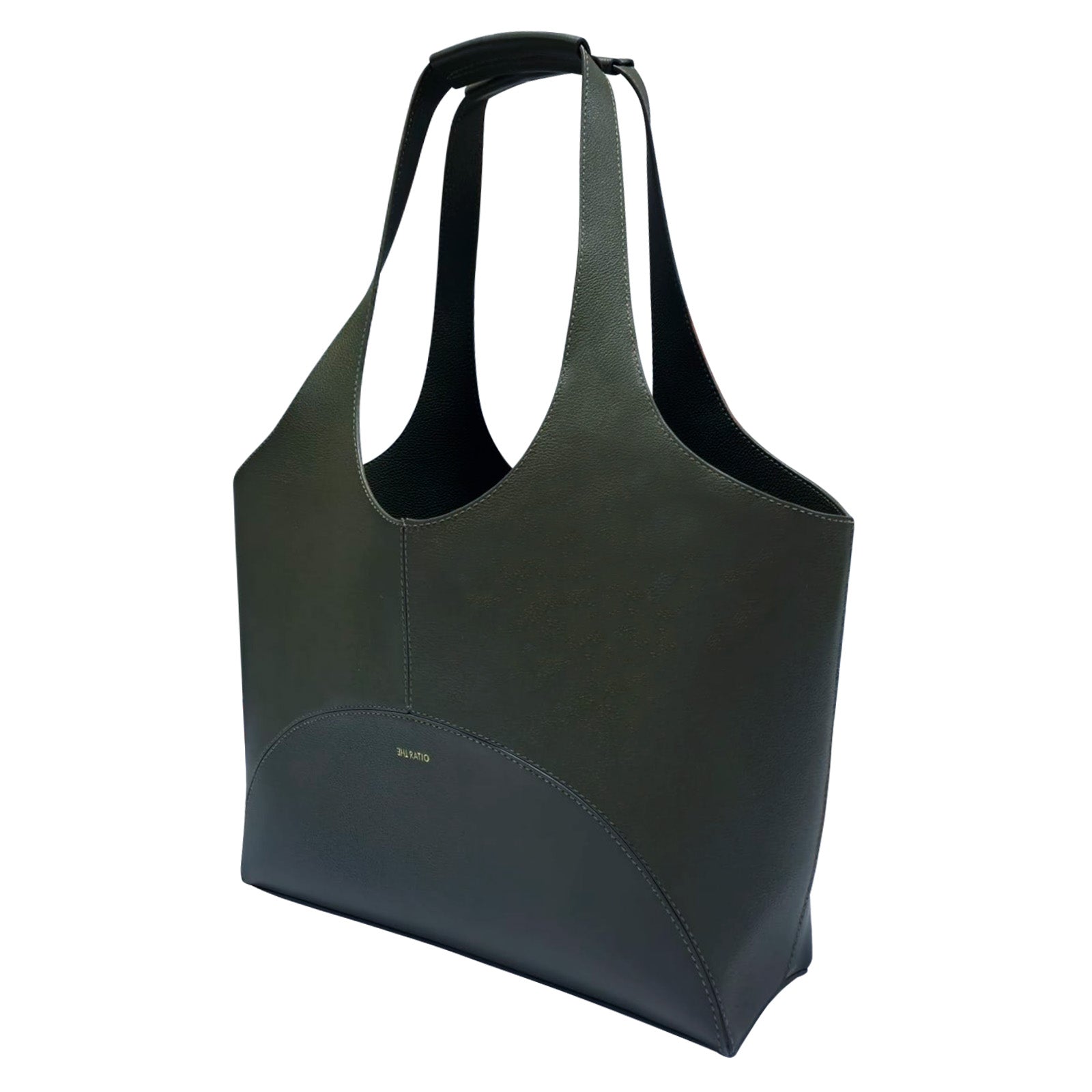 Pebble Leather Olive Green - ABUNDANCE