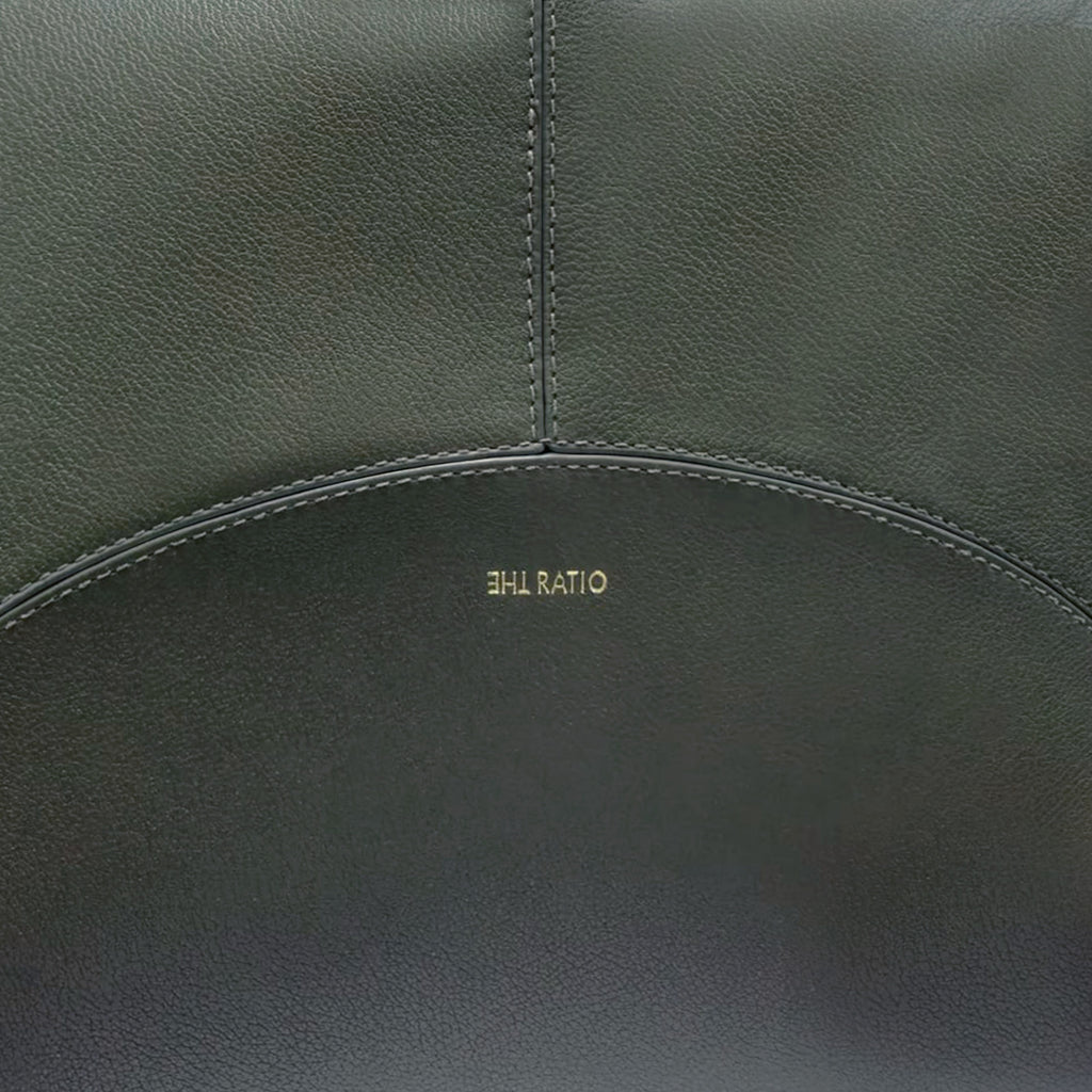 Pebble Leather Olive Green - ABUNDANCE