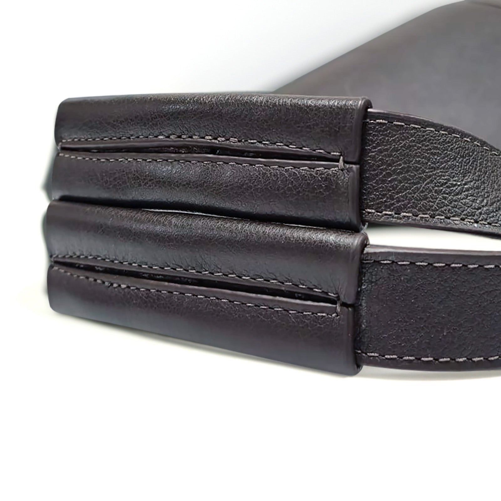 Pebble Leather Chocolate - ABUNDANCE